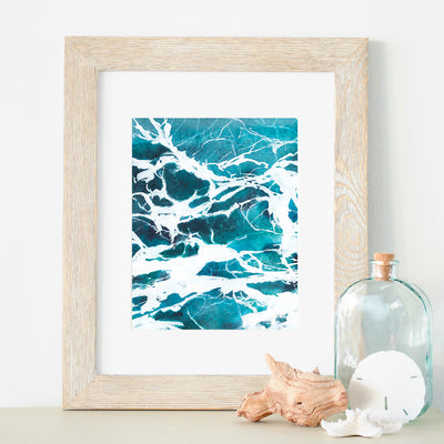 Emerald Waves 5x7 or 8x10 Fine Art Print