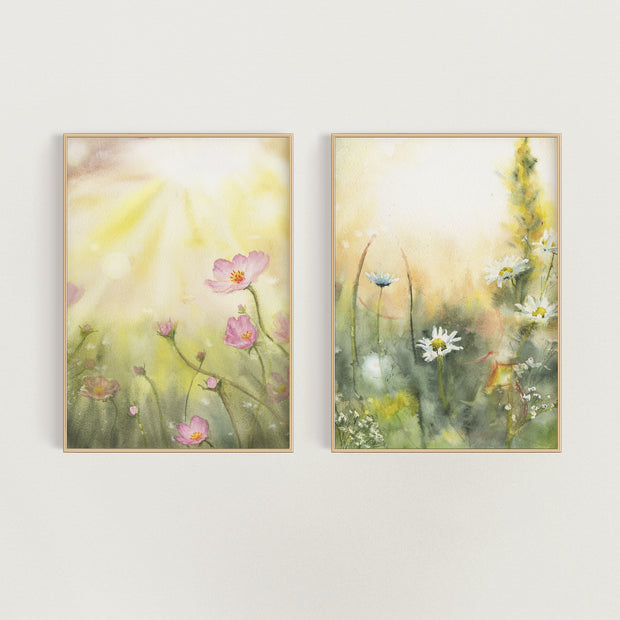 Spring Morning 5x7, 8x8, or 8x10 in Set of 2 Fine Art Prints
