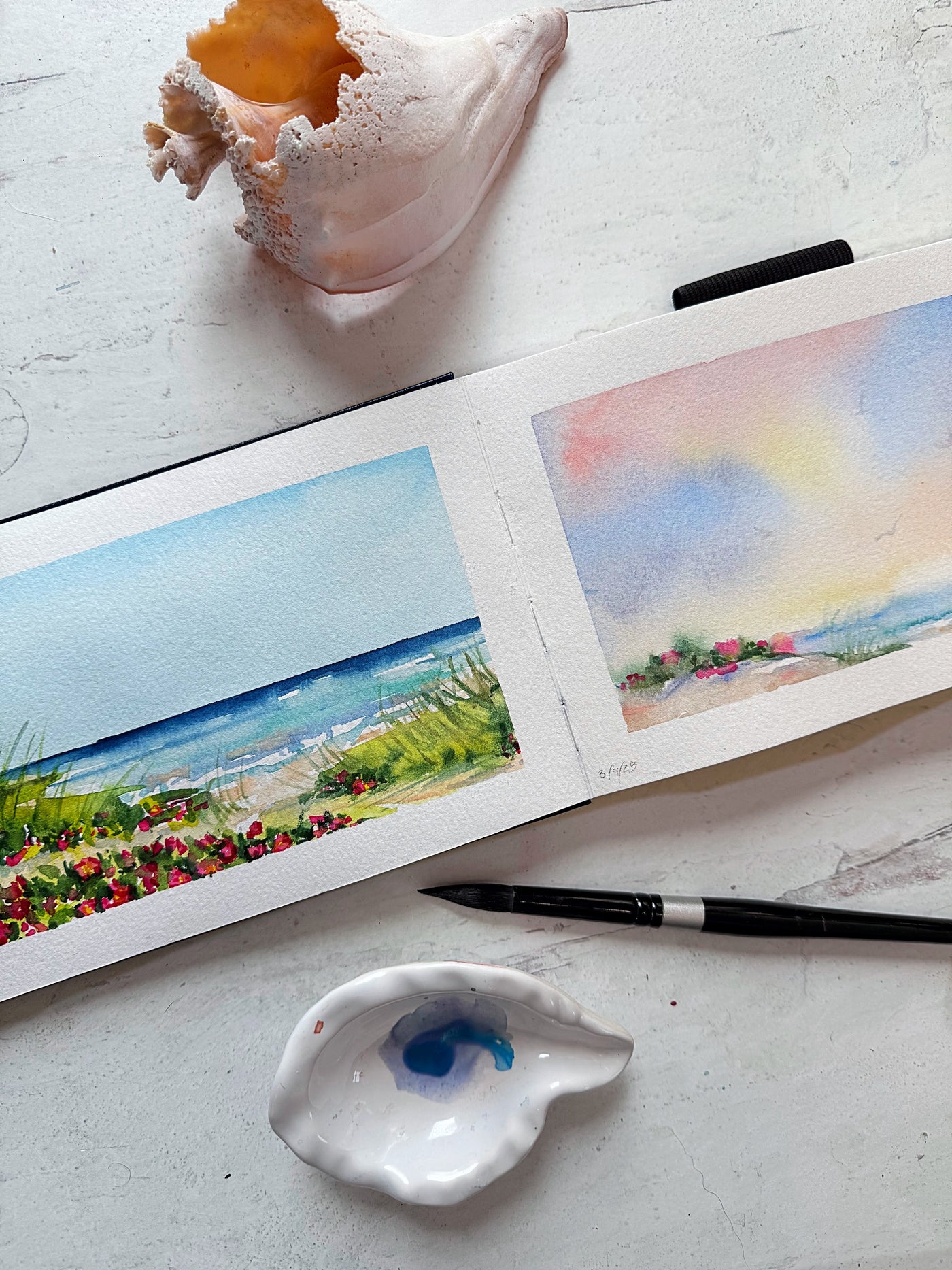 Inside My Watercolor Sketchbook: Behind-the-Scenes of My Creative Process