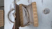 Hand Painted Hydrangea Bag *RESERVED*