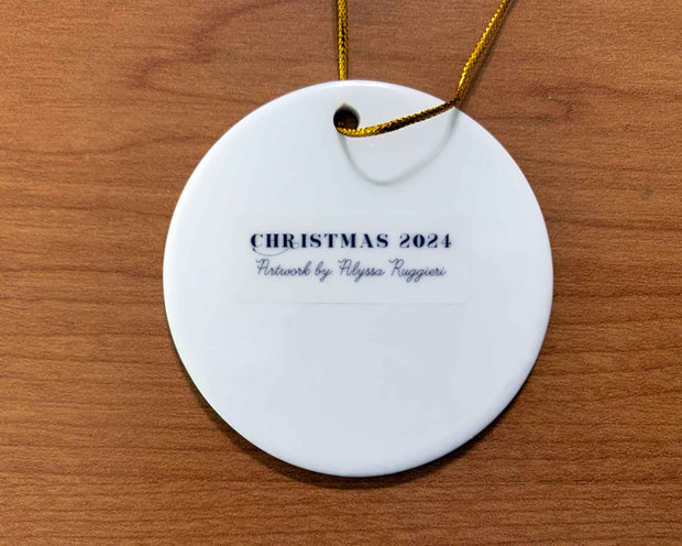 Shell Friends 2 Ceramic Christmas Ornamen