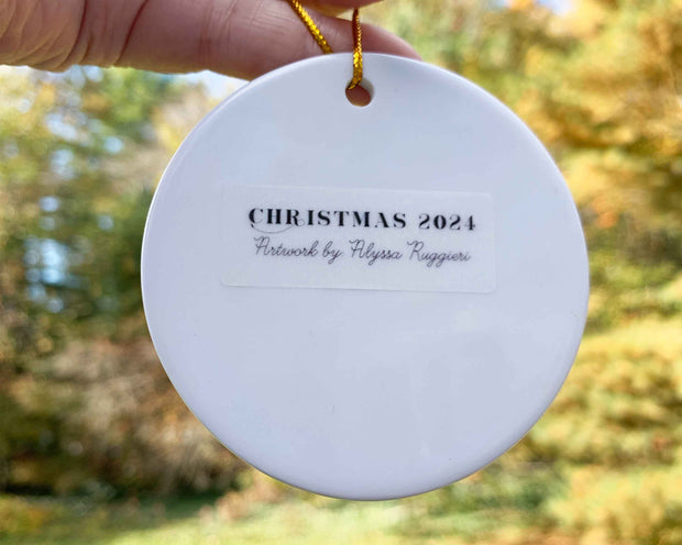 Shell Friends 2 Ceramic Christmas Ornamen