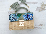 Hand Painted Hydrangea Bag 05