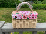 Hand Painted Hydrangea Bag 07