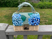 Hand Painted Hydrangea Bag 05