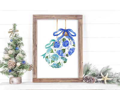 Hydrangea Ornaments 8x10 or 5x7 Fine Art Print