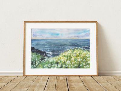Seaside Daisies 5x7, 8x10, or 11x14 in. Fine Art Print
