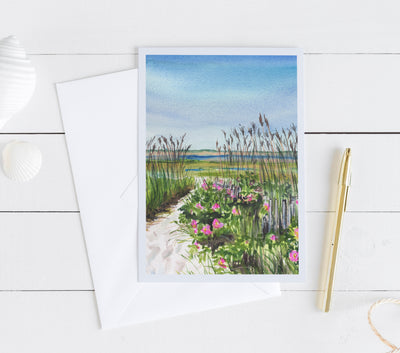 Eastham Summer 5x7 Blank Greeting Card