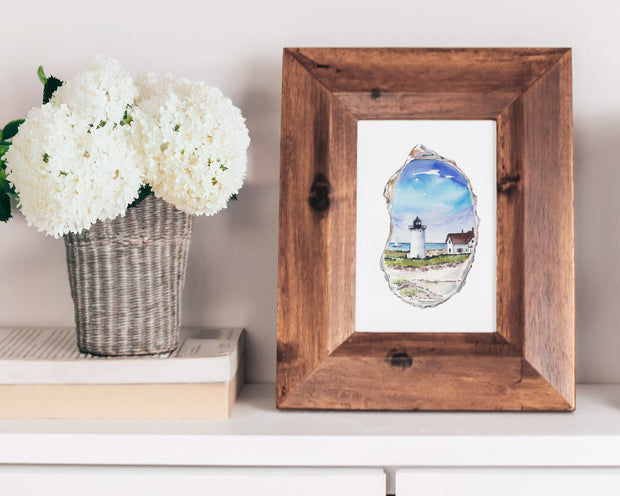 Oyster Lighthouse Fine Art Print