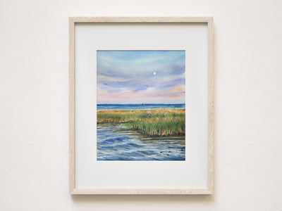 Summer Dusk 5x7 in or 8x10 Fine Art Print