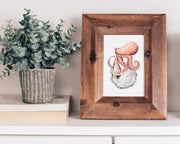 Oyster Octopus Fine Art Print