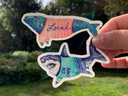 On Cape Sticker Collection 3 in. Waterproof Vinyl Stickers