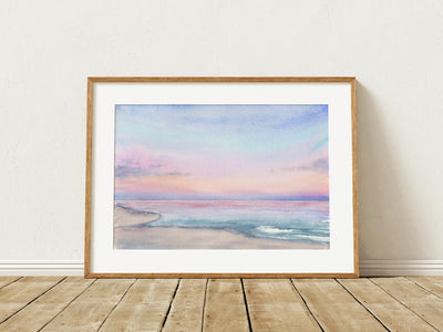 Pastel Sunrise II 5x7, 8x10, or 11x14 in. Fine Art Print