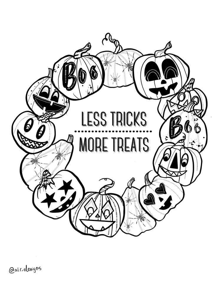 Halloween Coloring Pages Free Download!