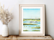 By the Marsh Fine Art Print