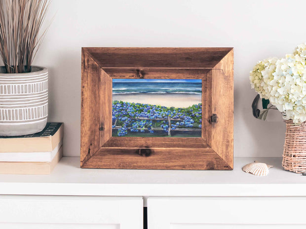 Coastal Blue Hydrangeas 5x7 in, 8x10 or 11x14 Fine Art Print