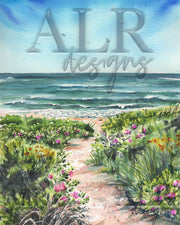 Seaside Pathway Fine Art Print