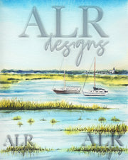By the Marsh Fine Art Print