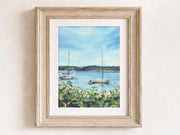 Harbor Blooms Fine Art Print