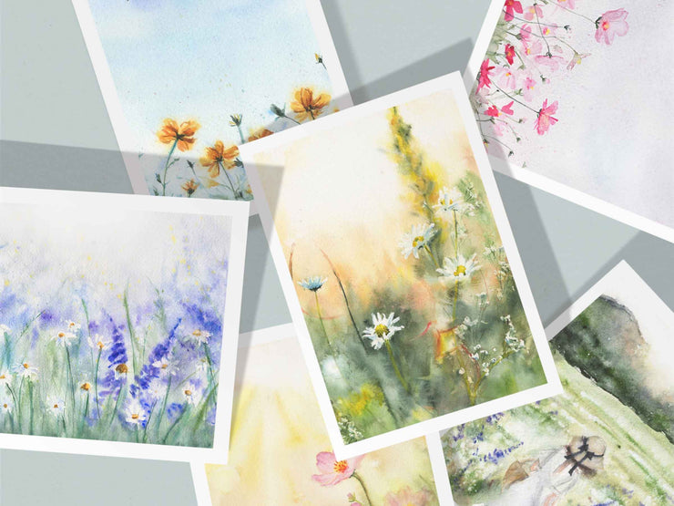 Spring Morning Notecard Set of 6 or 12