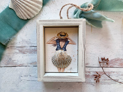 Shell lady ornament 3