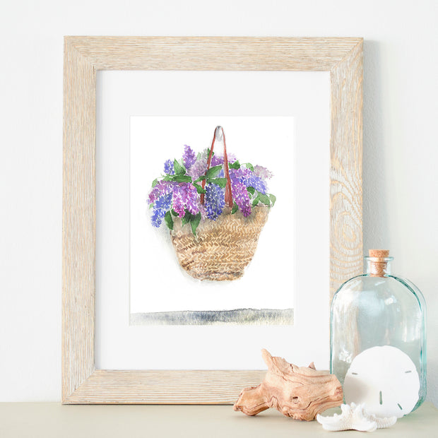 Lilac Bag 5x7 or 8x10 Fine Art Print