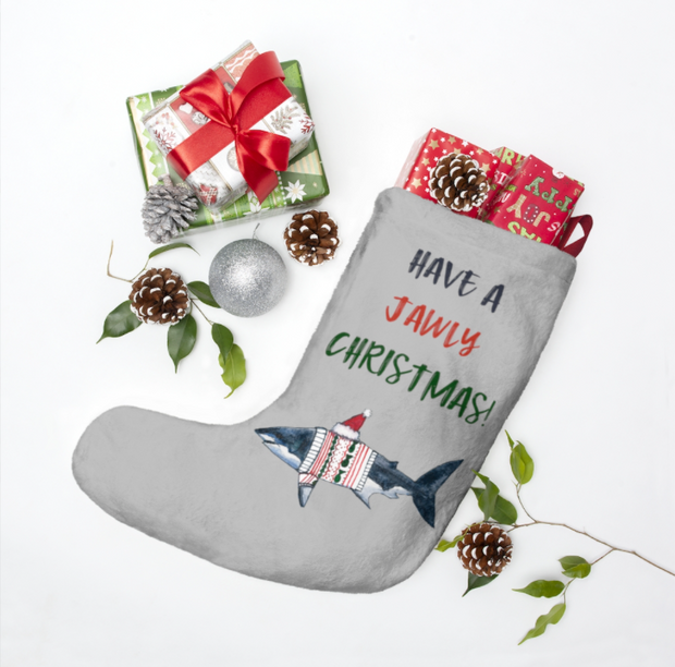 Jawly Shark Christmas Stocking
