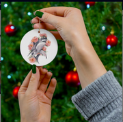 Peony Shark ceramic ornament *PRE-ORDER*