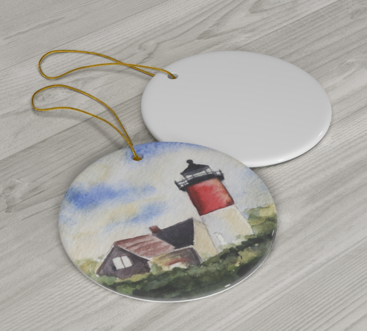 Nauset Light Ceramic Ornament *PRE-ORDER*