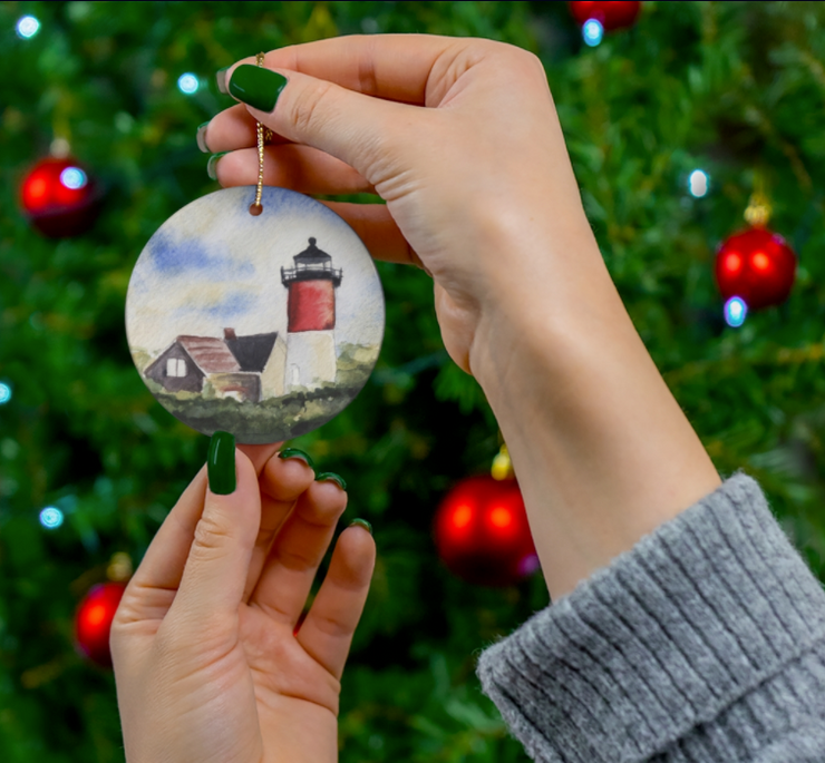 Nauset Light Ceramic Ornament *PRE-ORDER*