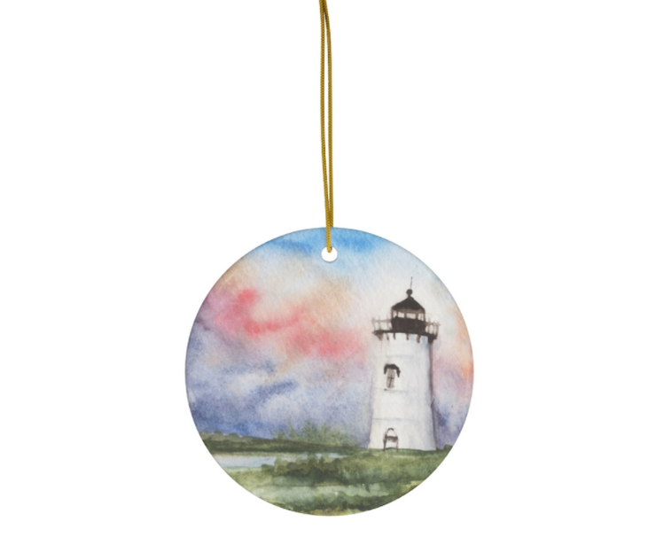 Sunset Lighthouse Ceramic Ornament *PRE-ORDER*