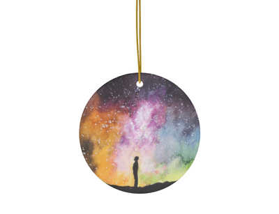 Colorful Galaxy Ceramic Ornament *PRE-ORDER*