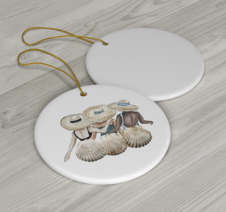 Shell Friends 2 Ceramic Ornament *PRE-ORDER*
