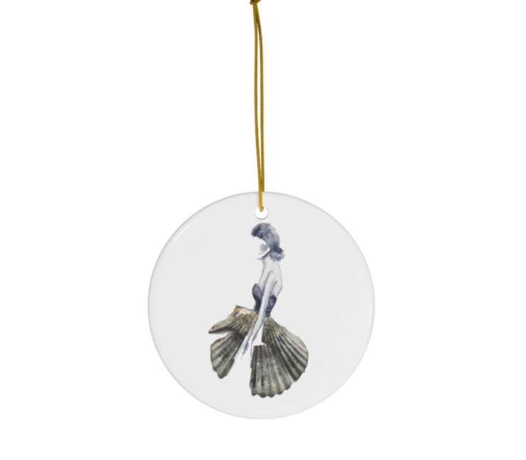 Shell Lady Ceramic Ornament *PRE-ORDER*