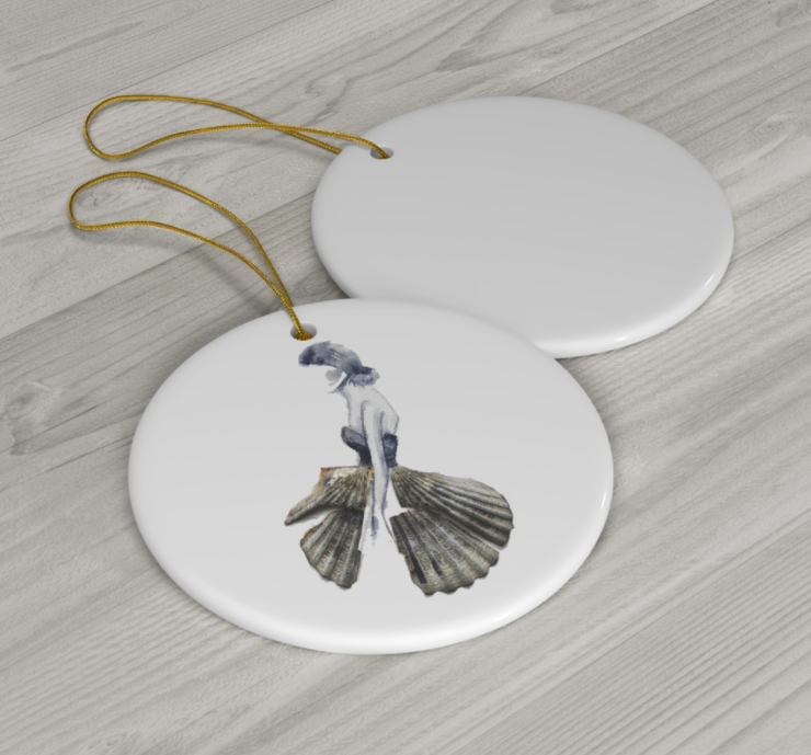 Shell Lady Ceramic Ornament *PRE-ORDER*