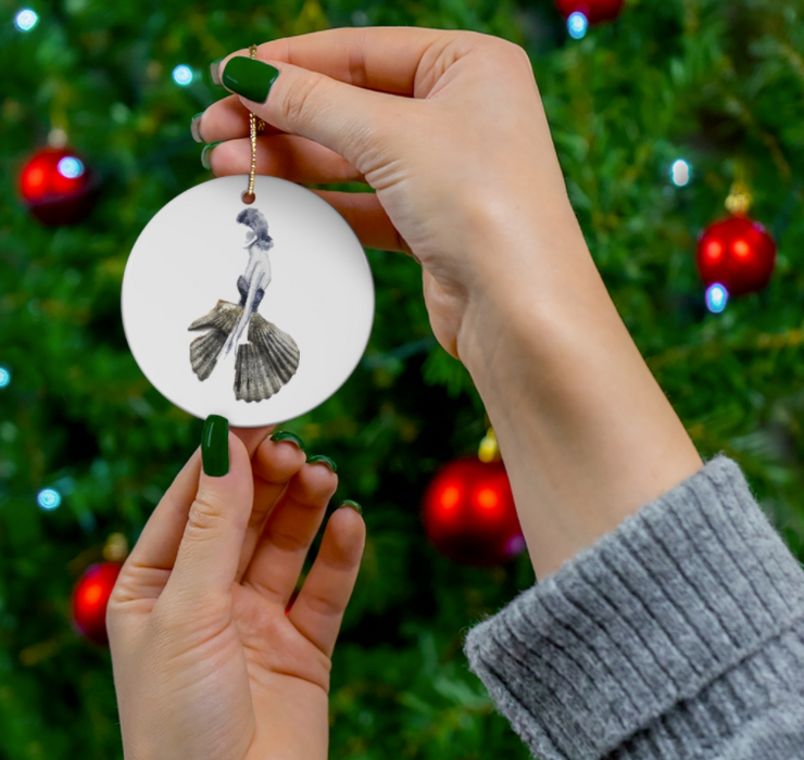 Shell Lady Ceramic Ornament *PRE-ORDER*