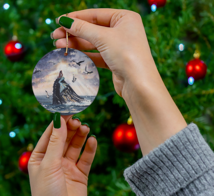 Mermaid Light Ceramic Ornament *PRE-ORDER*