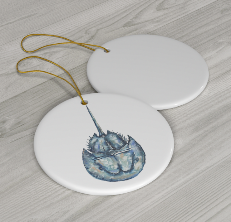 Horseshoe Crab Ceramic Ornament *PRE-ORDER*