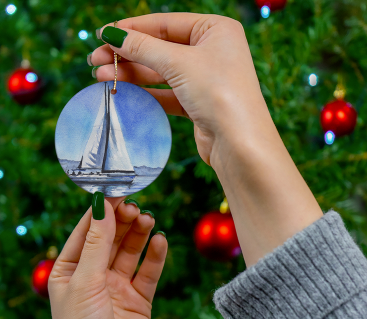 Blue Waters Ceramic Ornament *PRE-ORDER*