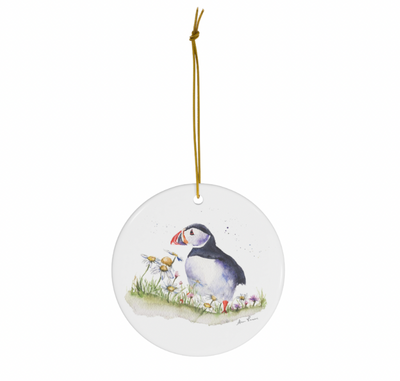 Puffin Ceramic Ornament *PRE-ORDER*