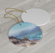 Wellfleet Waves Ceramic Ornament *PRE-ORDER*