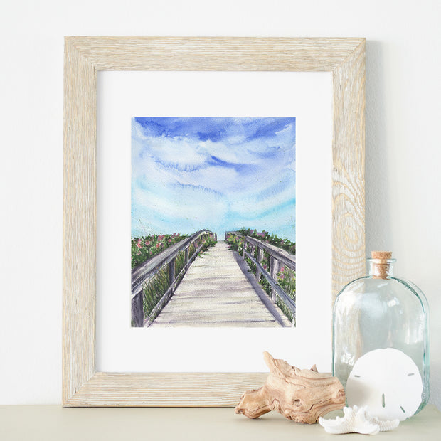 Sandwich Boardwalk 5x7 or 8x10 Fine Art Print