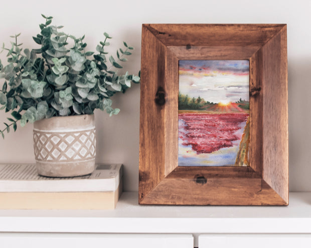 "Cranberry Bogs" 5x7" or 8x10" Set of 2, Fine Art Prints