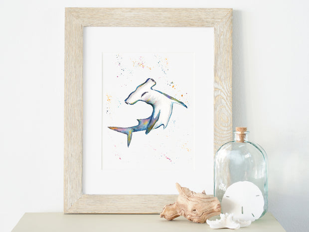 Rainbow Hammerhead 8x10 or 5x7 in Fine Art Print