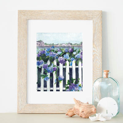 Hydrangea Garden 5x7, 8x10 or 11x14 Fine Art Print