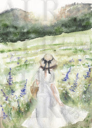 Morning Meadow 5x7 in Fine Art Print