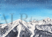 Mountains are Calling 5x7 Blank Greeting Card