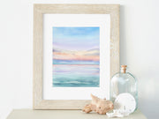 Pastel Sunrise I 8x10, 5x7, or 11x14 in Fine Art Print