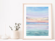 Pastel Sunrise I 8x10, 5x7, or 11x14 in Fine Art Print