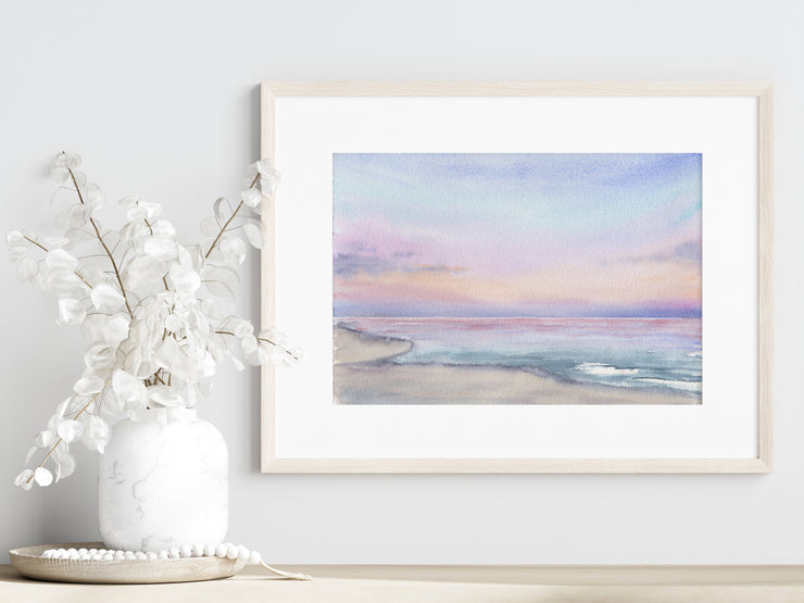 Pastel Sunrise II 5x7, 8x10, or 11x14 in. Fine Art Print